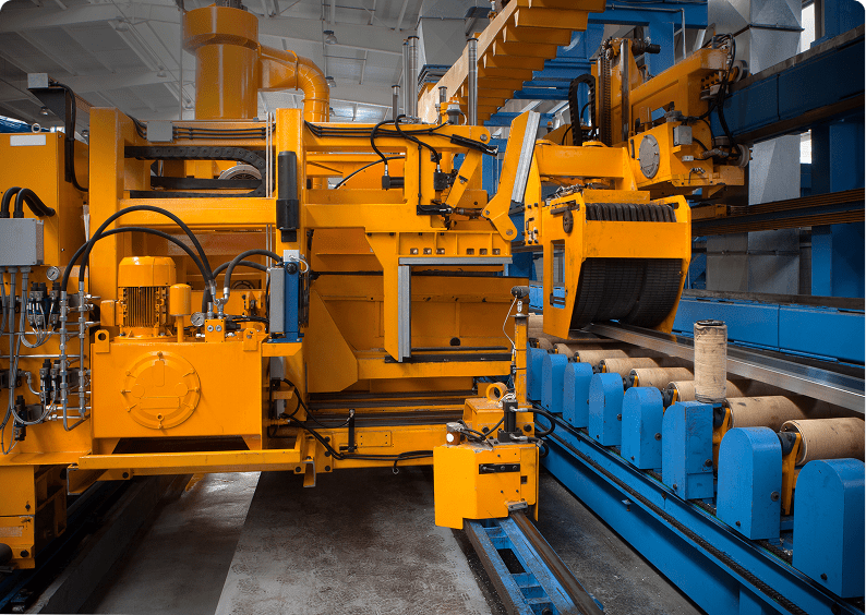 Automated manufacturing process setup